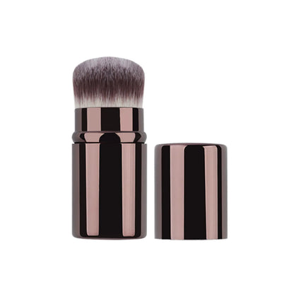 Retractable Makeup Brush with Aluminum Handle for Easy Application - Smarsty