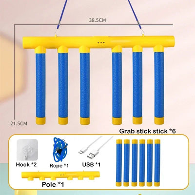 Challenge Falling Sticks Game Kids Stick Catching Toy Training Reaction Ability Educational Parent-Child Interactive Toy Sports - Smarsty