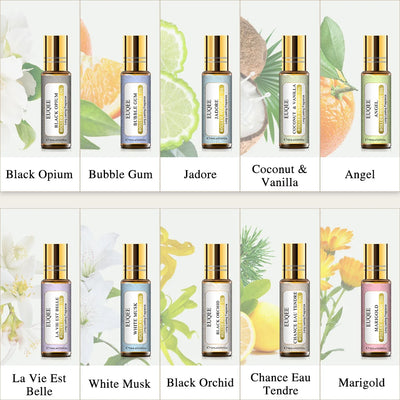 EUQEE Women Fragrance Oil Gift Set with Bubble Gum and White Musk - Smarsty