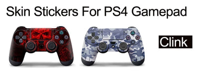 Silicone Skin Case for PS4 Controller with Grip Caps - Smarsty