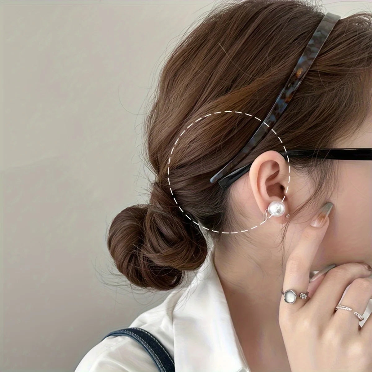 Acetate Non Clamping Headband Elegant Lightweight Summer - Smarsty