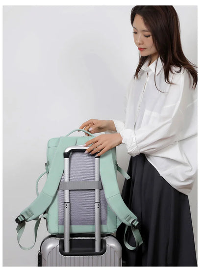 2025Men Women's Bag Large Capacity Journey Multifunction Backpack With Shoe Storage Multilayer Dry And Wet Separation Waterproof