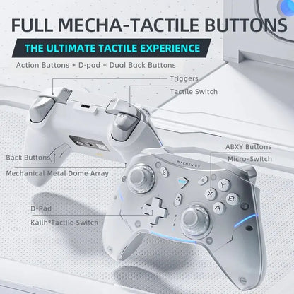 Wireless Gaming Controller with Hall Trigger for Switch and PC - Smarsty