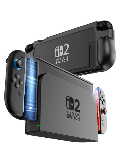 Protective Case for Nintendo Switch 2 with Ergonomic Grip - Smarsty