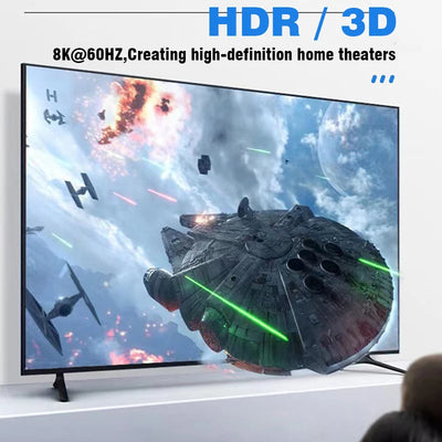 HDMI 2.1 Adapter for 8K 60Hz and 4K 120Hz - Smarsty