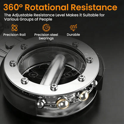 Rotator Machine Multifunctional Grip Strength Trainer 8 to 15 Pounds Adjustable Forearm Exerciser