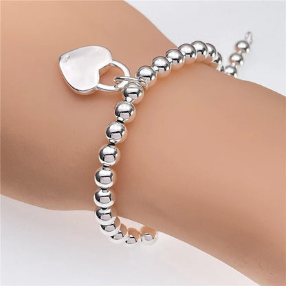 Sterling Silver Square Chain Bracelet Unisex Gift - Smarsty