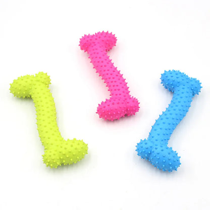 Durable Rubber Chew Toy for Small Dogs - Smarsty