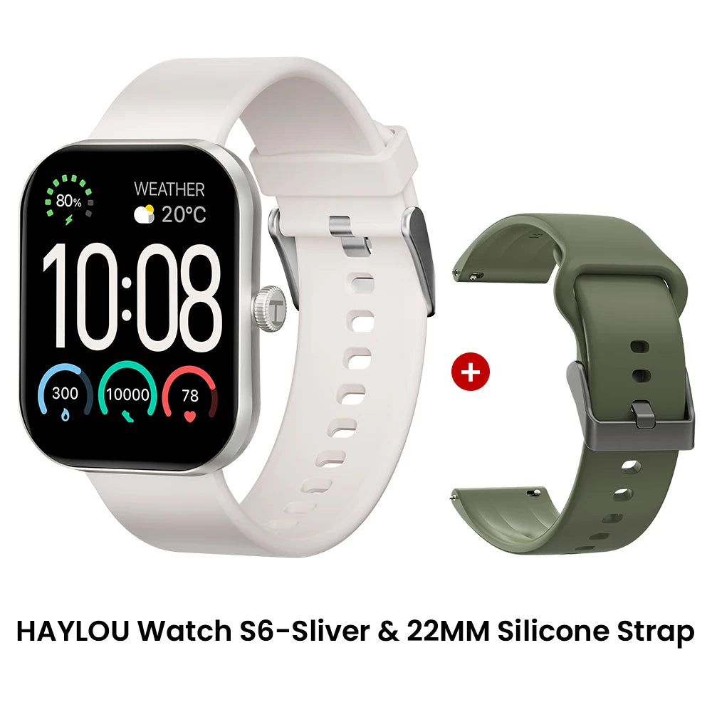 Haylou S6 Smartwatch With HD Display And Fitness Tracking - Smarsty