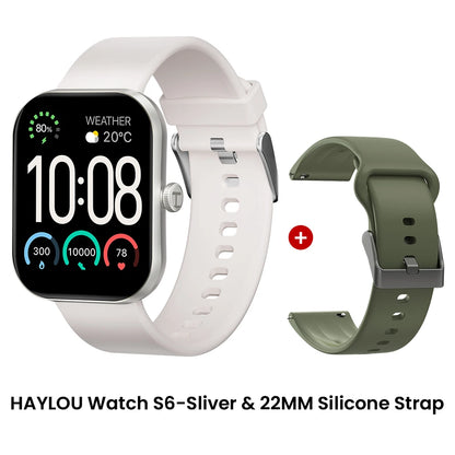 Haylou S6 Smartwatch With HD Display And Fitness Tracking - Smarsty