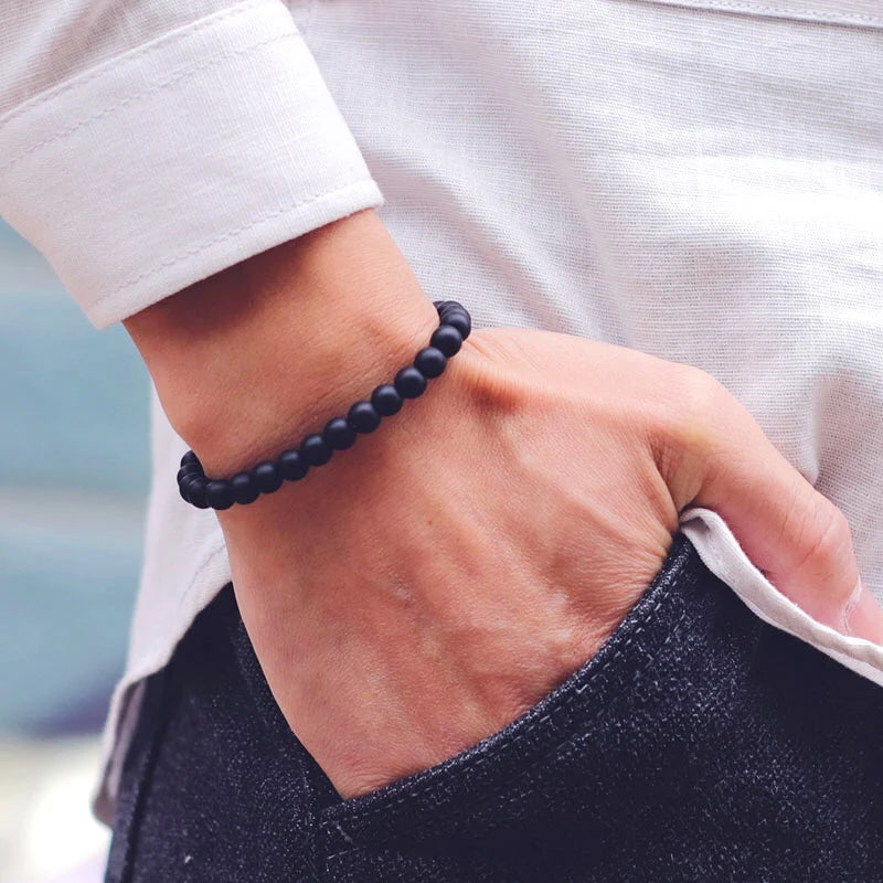 Fashion Men's Adjustable Bracelet Set for Lucky Charm - Smarsty