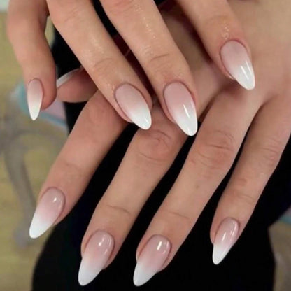 24PCS Pink Gradation Press On Nails for Summer Style - Smarsty