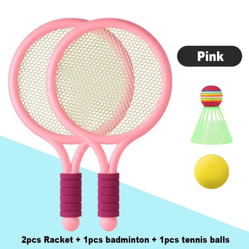 Racket Tennis for Children Outdoor Sports Badminton Racket Kindergarten Toy Set for 3-12years Old Badminton Sets by Smarsty