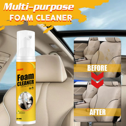 2PCS 100ML Multi-purpose Foam Cleaner Spray Car Home Interior Cleaner Foam Spray Anti-Aging Protection for Car Accessorie