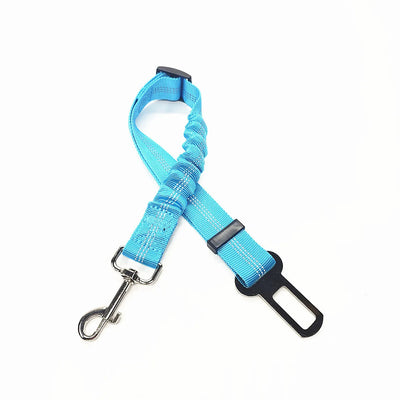 Adjustable Dog Car Seat Belt Harness with Reflective Cushioning - Smarsty