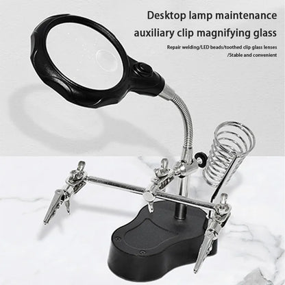 Lighted Magnifying Glass for Mobile Phone Repair - Smarsty