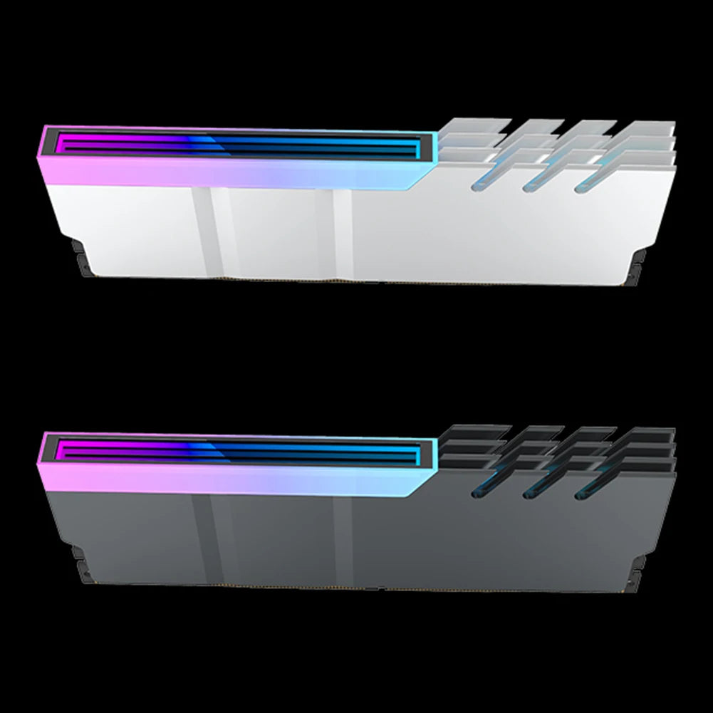 Memory Module Heatsink DDR4 DDR5 Ram Cooling Heat Sink 5V 3PIN ARGB AURA Sync Aluminum Alloy Heat-resistance for Computer