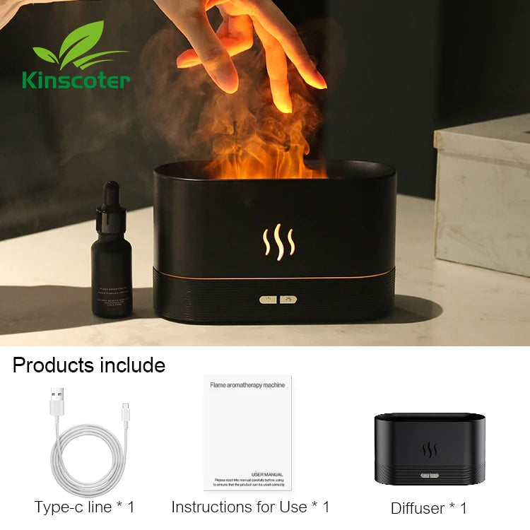 Kinscoter Ultrasonic Aroma Diffuser with Cool Mist - Smarsty