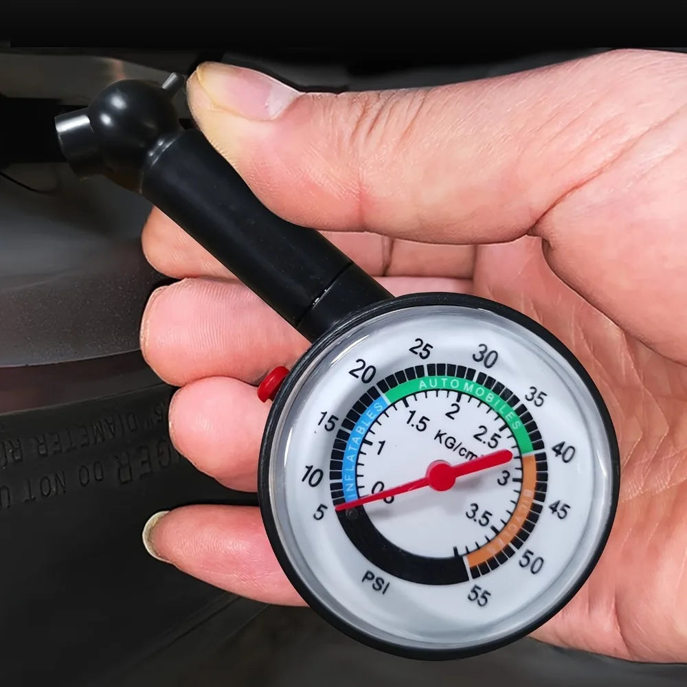 1pc Tire Pressure Gauge Car Tire Pressure Meter Car Tire Pressure Watch High Precision Tire Pressure Monitor - Smarsty