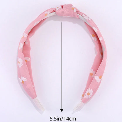 3 Pack Daisy Headbands For Girls Soft Comfortable Gift - Smarsty