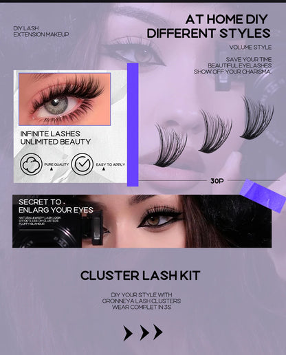 DIY Lash Extension Kit with Individual Lashes for Home Use - Smarsty