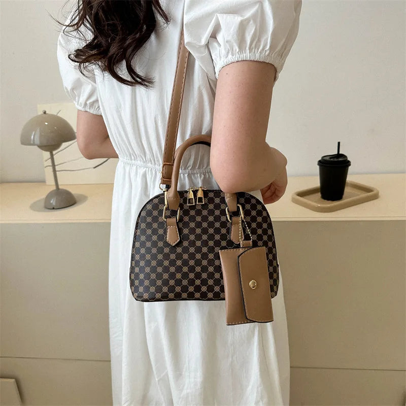 Lux Plaid Crossbody Bag For Women With Compact Mini Purse - Smarsty