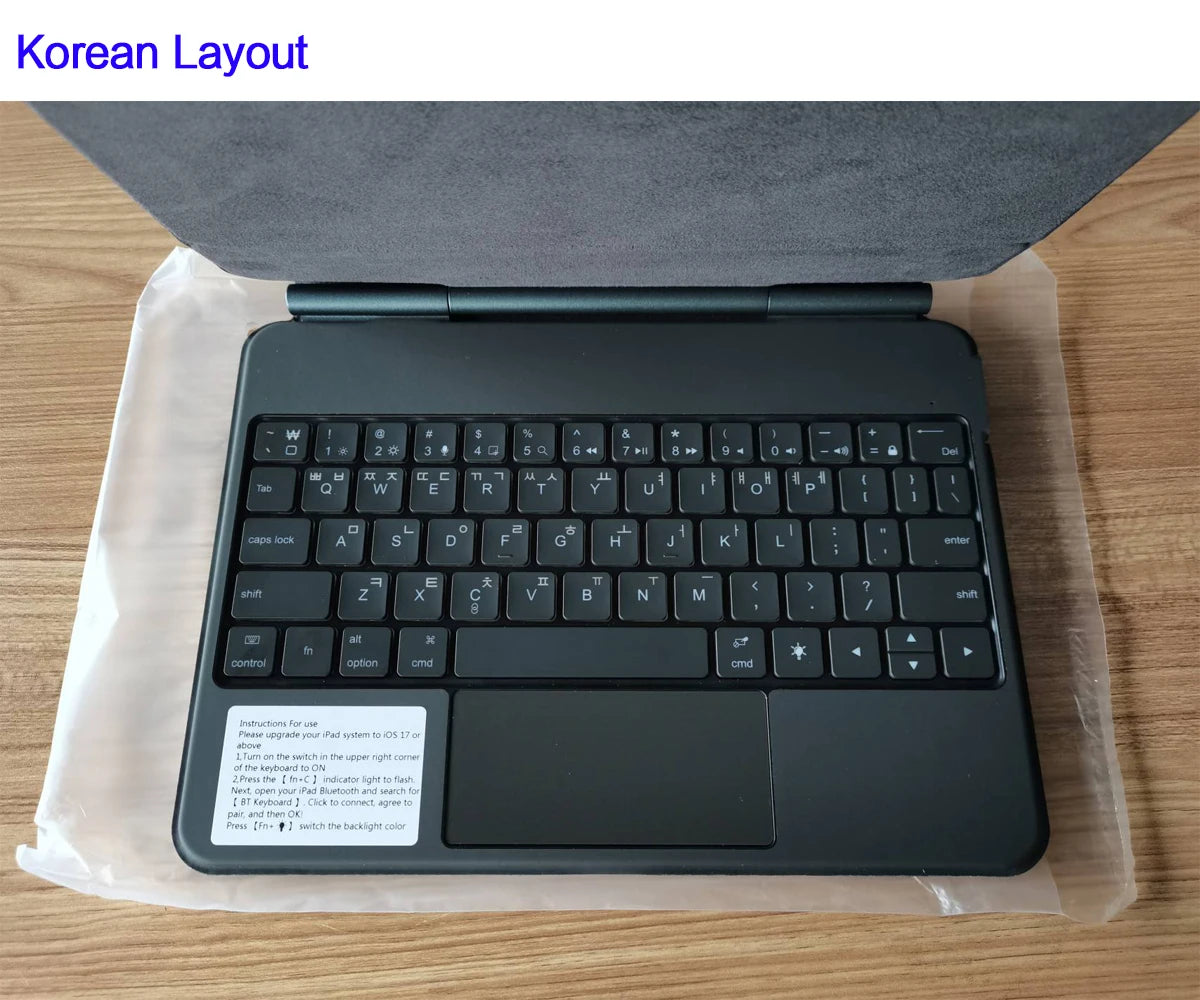 Magic Keyboard for iPad 11th Gen Backlit Magnetic Folio