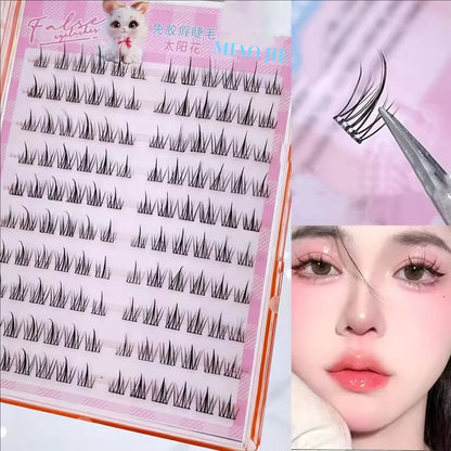 Miaojie No-Glue False Eyelashes for Easy Application - Smarsty