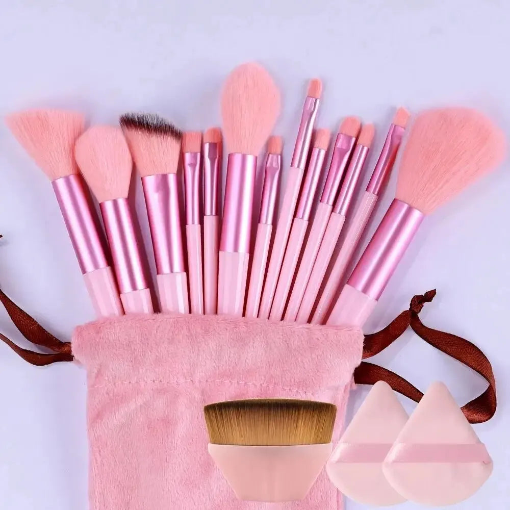 Professional Soft Fluffy Makeup Brush Set for Flawless Application - Smarsty