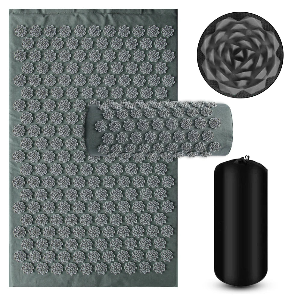 Shiatsu Acupressure Massage Mat for Relaxation and Wellness - Smarsty
