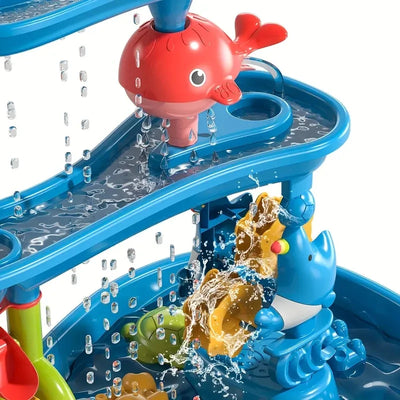 Children's Outdoor Beach Toy Tabletop Water Play Pool Sand Platform Indoor And Outdoor Multi-Functional Beach Toy for Kids by Smarsty