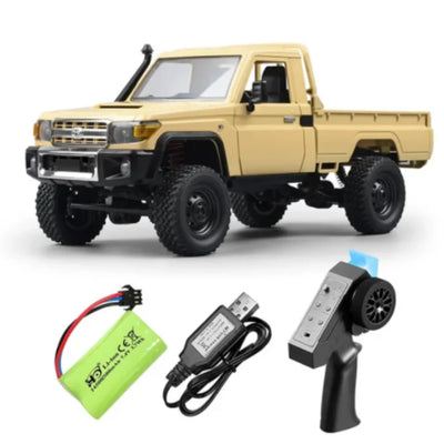 MN82 4WD RC Off-road Vehicle 1/12 LC79 Pickup Climbing Car with LED Lights Full Size Simulation RC Climbing Car Boy Toy Car - Smarsty