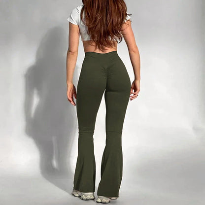 High Waist Workout Yoga Leggings Fitness Butt Lifting Scrunch Butt Sports Gym Pants Women - Smarsty