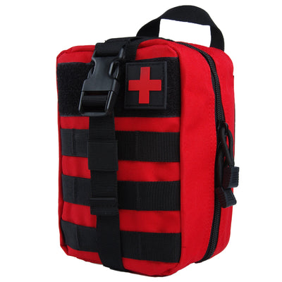 First Aid Bag Camping Tactical Medical Pouch EMT Emergency Survival Kit Hunting Outdoor Box Large Size 800D Nylon Bag Package by Smarsty