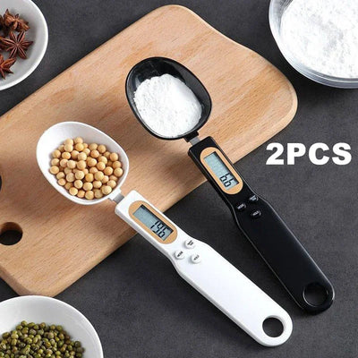 Mini Spoon Scale Digital Kitchen Scale Electronic LCD Food Scale 0.1-500g Cooking Flour Milk Coffee Powder Weight Measure Spoon by Smarsty