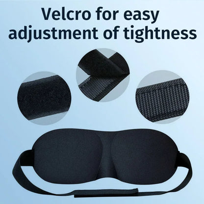 3D Contoured Eye Mask for Deep Sleep - Smarsty