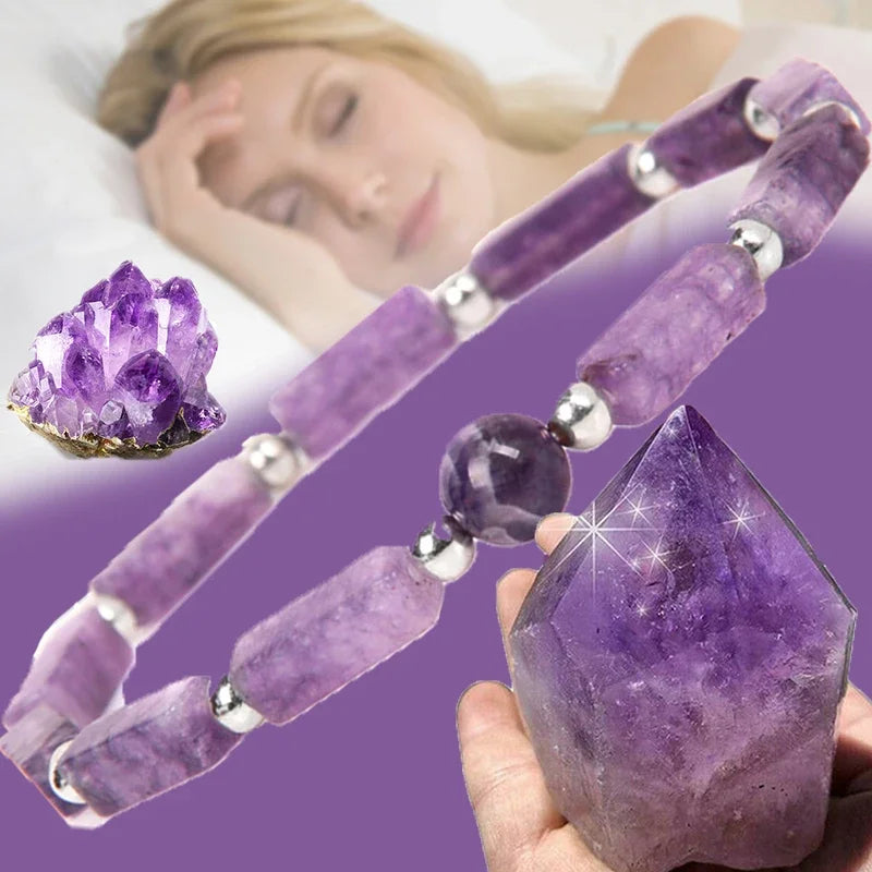Natural Amethyst Slimming Bracelet for Weight Loss - Smarsty