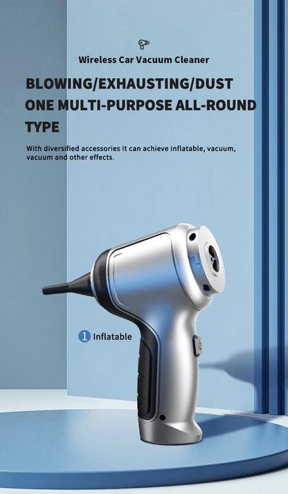 Cordless Car Vacuum Cleaner With Strong Suction Power - Smarsty