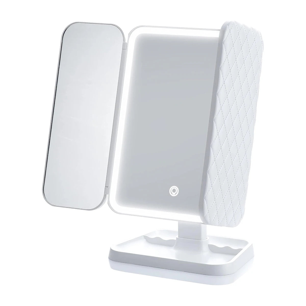 LED Trifold Makeup Mirror with Smart Lighting Feature - Smarsty