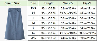 AS 2025 pinstripe denim skirt fashion woman clothes lady wear - Smarsty