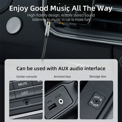 Essager 3.5mm Aux Audio Cable for Clear Sound - Smarsty