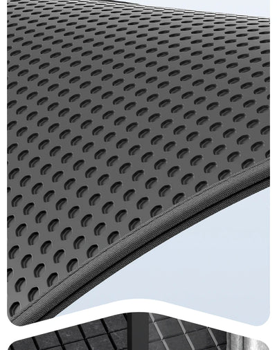 Large Waterproof Double Layer Cat Litter Mat Non-Slip Washable Pet Litter Box Mat Durable Sand Trapper Easy Clean Cat Toilet Mat