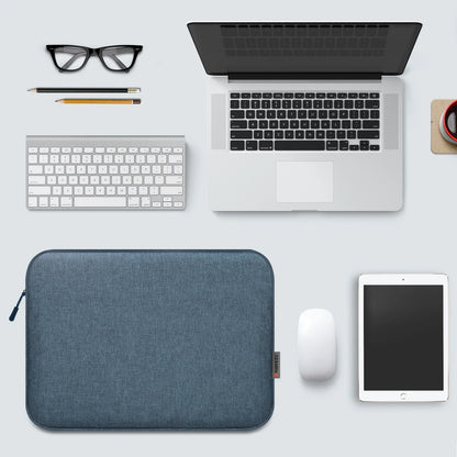 Canvas Laptop Sleeve With Zipper For 15 To 16 Inches