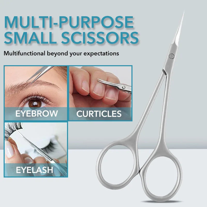 Stainless Steel Cuticle Scissors for Precise Nail Care - Smarsty