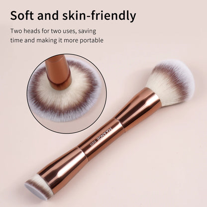 MAANGE Double Head Makeup Brush Set for Flawless Application - Smarsty