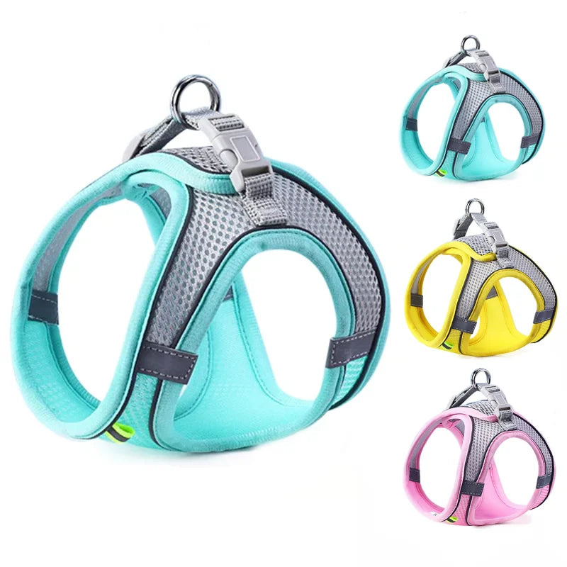 Reflective Adjustable Pet Harness for Small Dogs - Smarsty