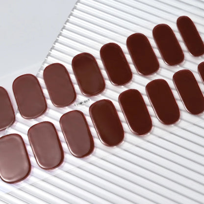 Long-Lasting Semi-Cured Gel Nail Stickers for Easy Application - Smarsty