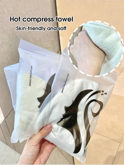 Soft Skin-Friendly Hot Compress Towel for Face Care - Smarsty