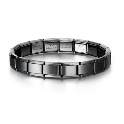Italian Charm Bracelets DIY Stainless Steel Bangle Gift - Smarsty
