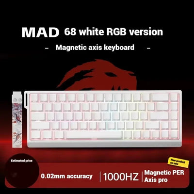 Mechanical Keyboard 60 68 USB Wired RGB Gaming Ergonomic - Smarsty